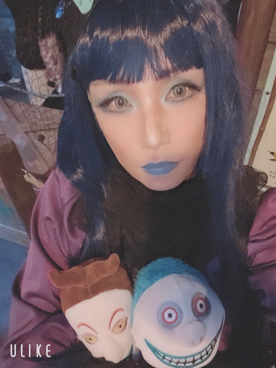 lourdes_kurotyo's tweet photo. デジたんをハロウィンタウンに誘いに来た🎃 https://t.co/Iq7pF029Hc