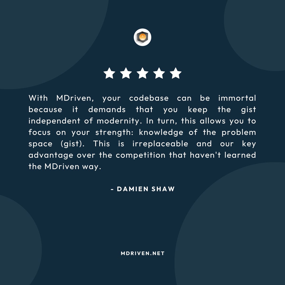 MdrivenA's tweet image. “Immortal codebases” aren’t sci-fi.
MDriven helps you build systems that last—because the gist matters more than the tech stack.
Damien nailed it.
🔗 mdriven.net
#MDriven #TechWisdom #DevLife #SoftwareDesign #ModelDriven #CleanArchitecture #LegacyProof #BuildSmart