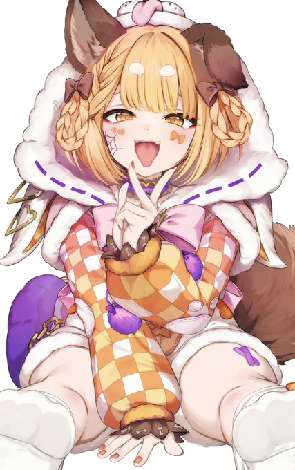ヴァジラちゃんハロウィン衣装ありがとうありがとうありがとう...