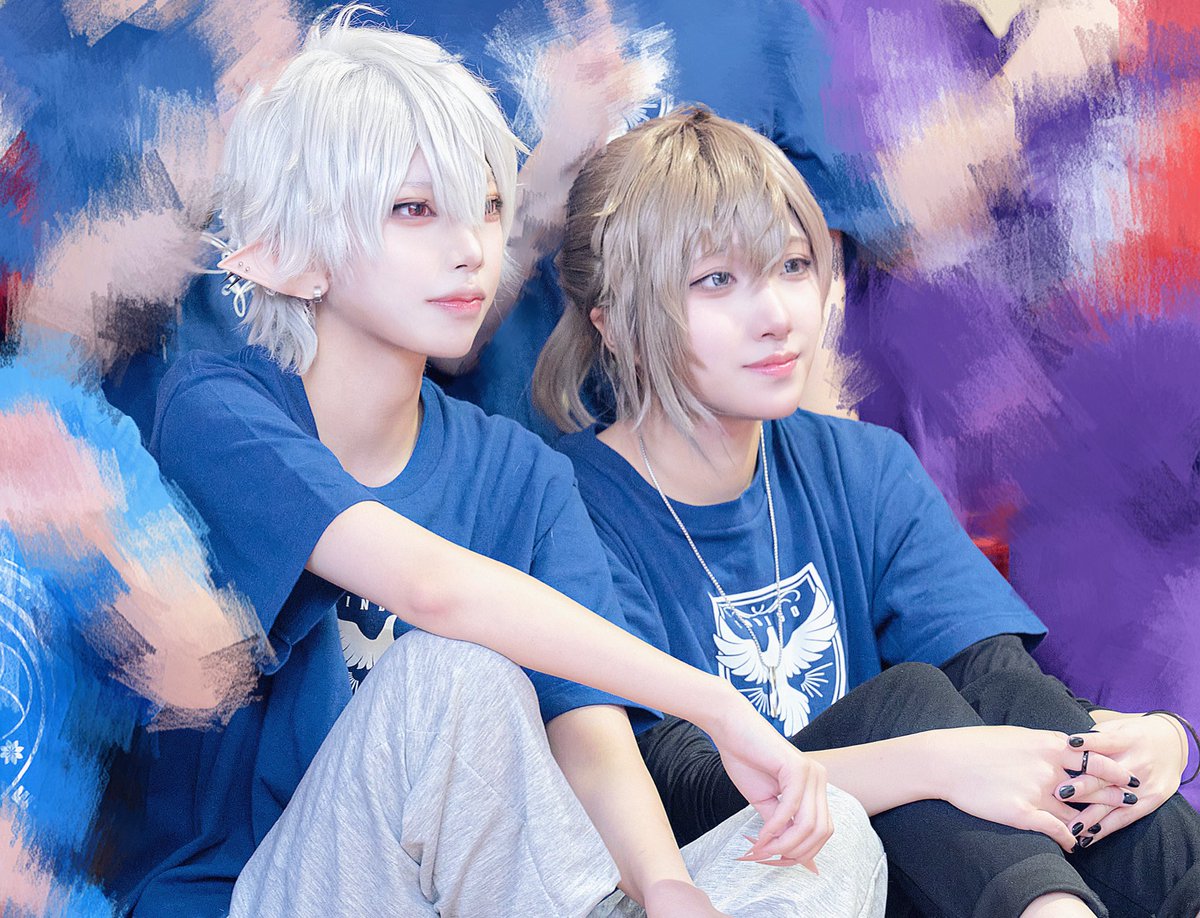 yU_Uzcr's tweet photo. ⚠︎cos
集合写真撮ってる時に切り抜いてもらったおれたち、めっちゃ可愛いので見てくれ👀 https://t.co/M4wC8BZrzn