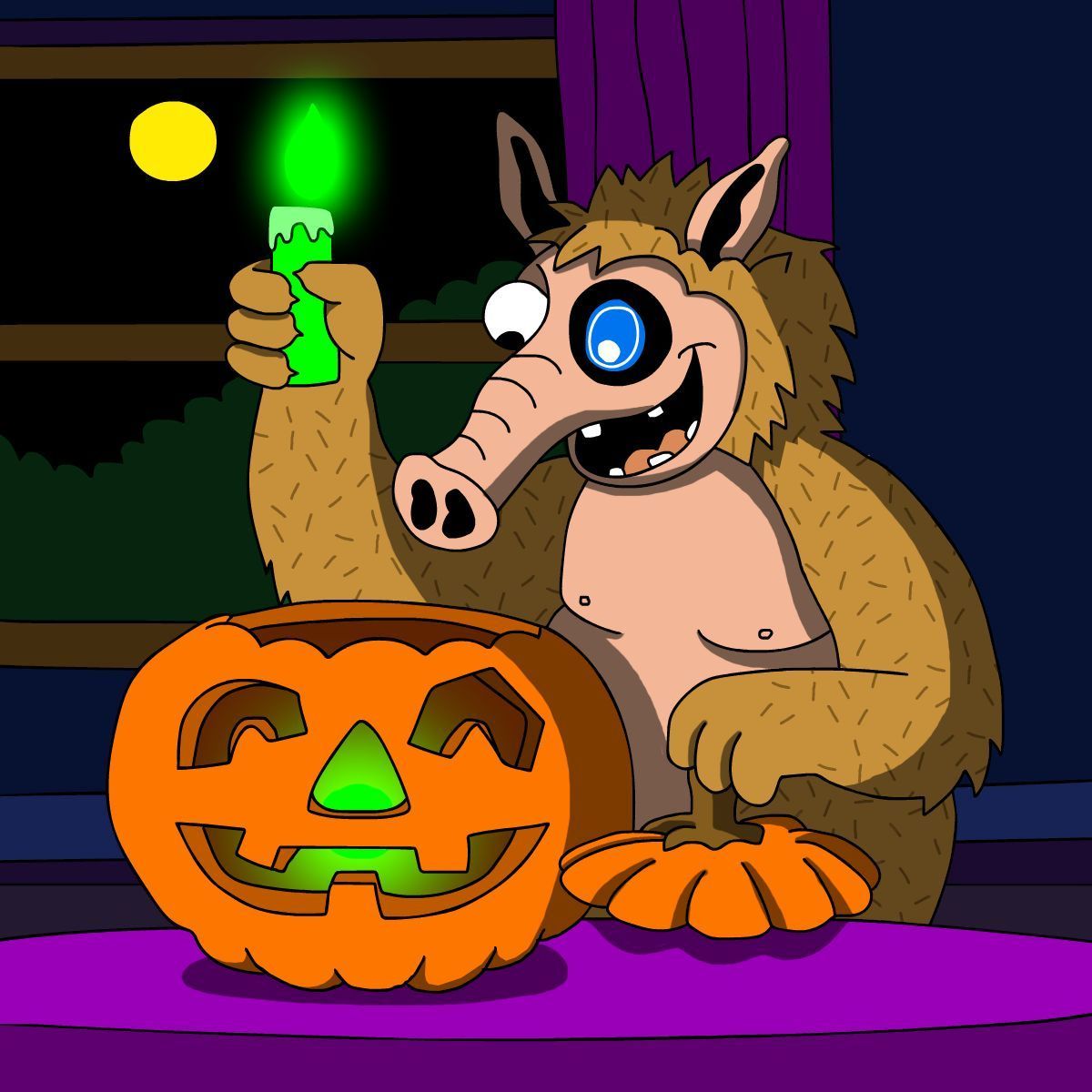 Spooky season in full effect.

All I'm seeing is green candles.

Last few days to jump in before launch.