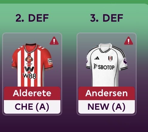 TheFPLED's tweet image. 🚨 Gabriel a doubt for Sunday 🚨 

Looks at bench…. 

#FPL