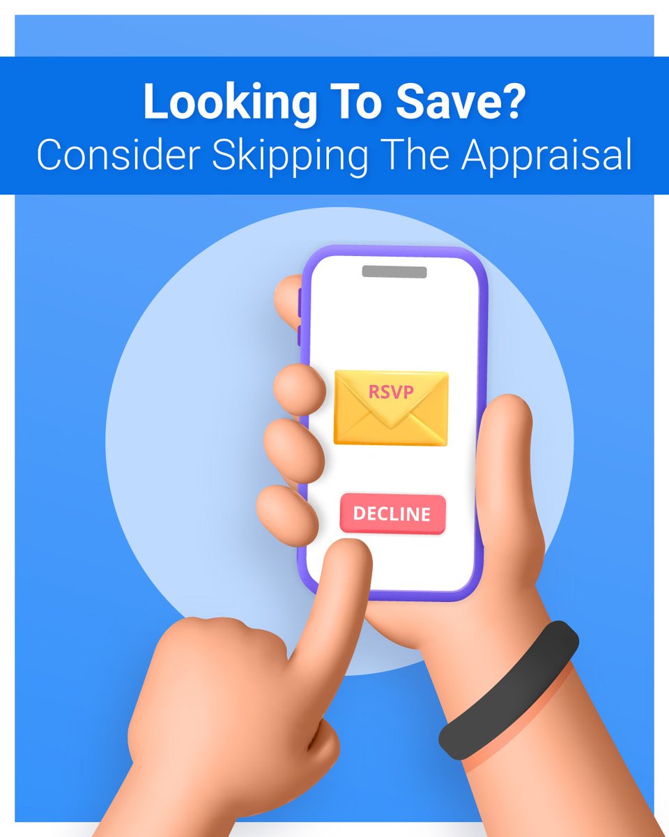 Appraisal waivers let qualified homebuyers skip the in-person appraisal process, which could result in sizeable savings! Ready to politely decline your appraisal? Reach out and I'll show you how.