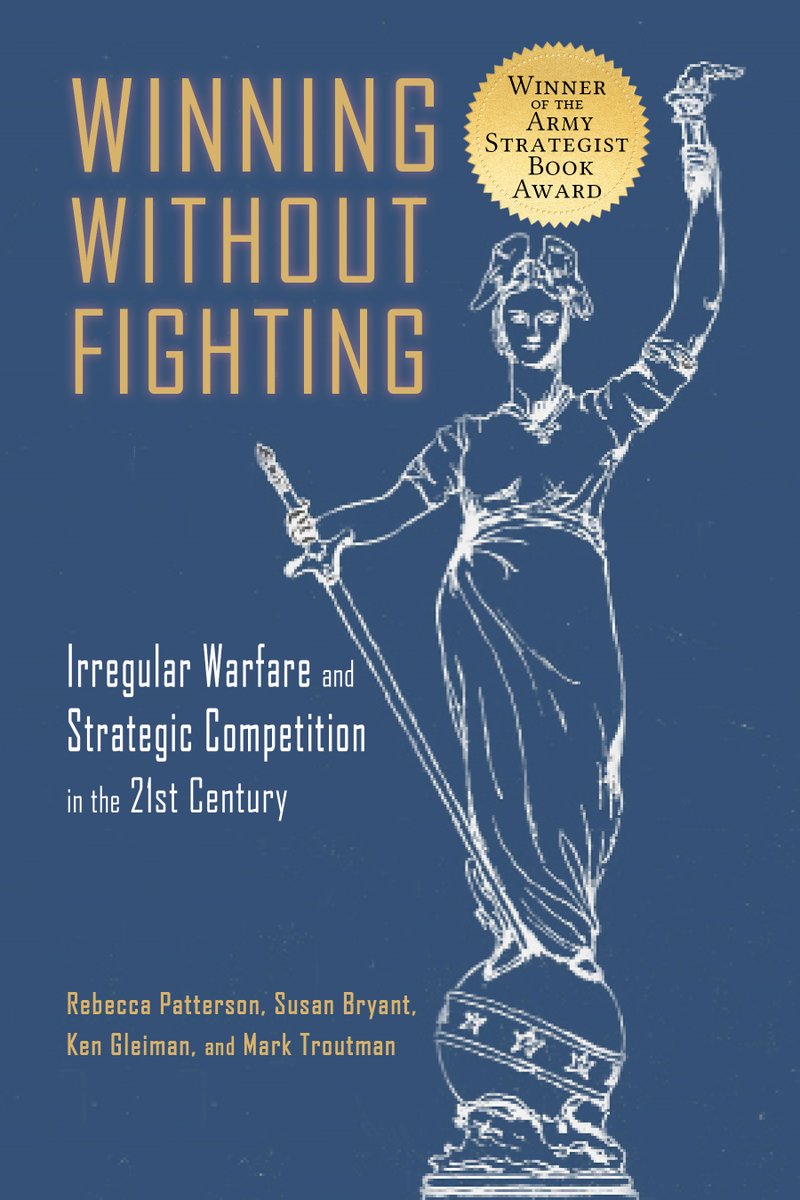 Susan Bryant, coauthor of the award-winning book "Winning Without Fighting" will be at the <a href="/iusafs/">IUS & AFS</a> conference on Panel 42: Reserve Forces in the 21st Century. She will bring critical insights on national resilience, a theme she covers in her book cambriapress.com/WinningWithout…