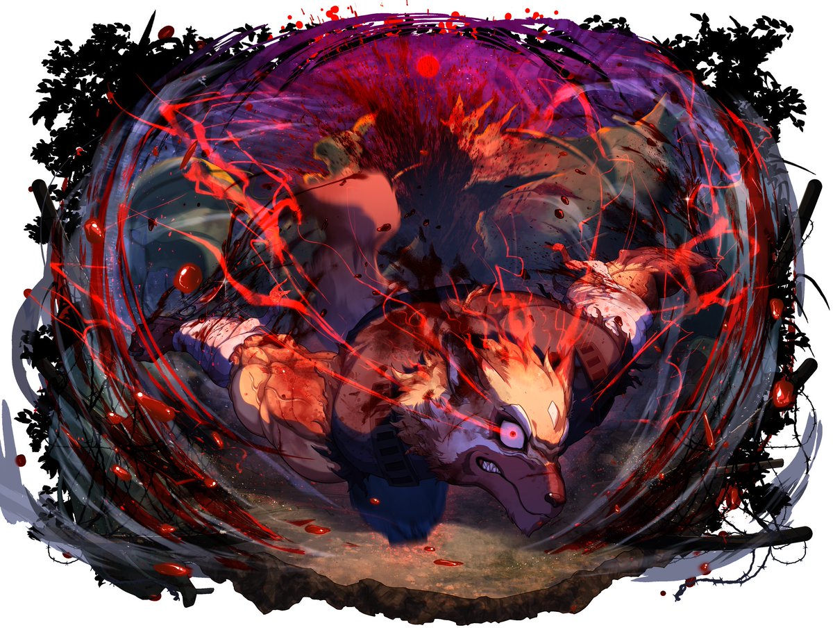 こちらイメージイラストをウオボネ様に
(<a href="/kuitirakasi/">ウオボネ</a>)描いていただきました。
この迫りよってくる恐怖感がたまらない！
今にも動き出しそうでカッコイイ！
とても感謝です、ありがとうございます！！