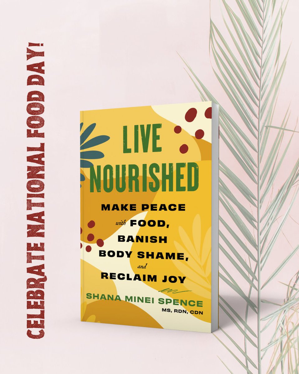 _SimonElement's tweet image. 🍎 Happy National Food Day! 🍇 Today, we’re celebrating the joy of nourishing our bodies and souls with Live Nourished by @TheNutritionTea’s Shana Spence. 🌿✨

This isn’t just another book about food—it’s a powerful takedown of diet culture and a guide to healing your…
