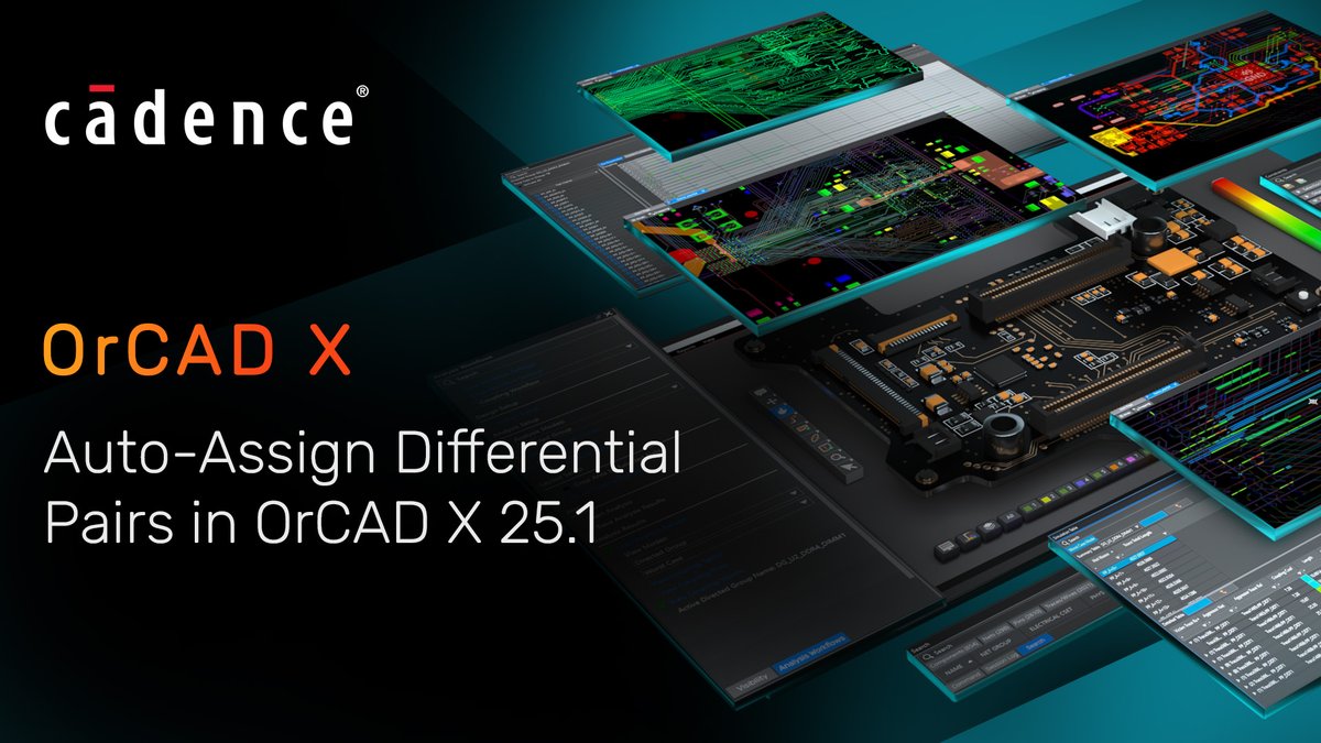CadenceSDA's tweet image. Manually routing differential pairs one trace at a time?

OrCAD X 25.1 automates differential pair creation and routing, so you can focus on designing, not tedious tasks. See how it works in our latest video! 

🎥🔗 ow.ly/5pJs50X7j6V

#PCBDesign #OrCADX #DesignEfficiency