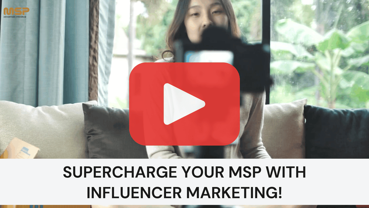 MSPAdvProgram's tweet image. #Videooftheweek - Supercharge your MSP with influencer marketing!
youtube.com/embed/jad4Z1Kb…

#MSPmarketing #MSPSales #MSP #ManagedServicesMarketing #ITmarketing #VARmarketing