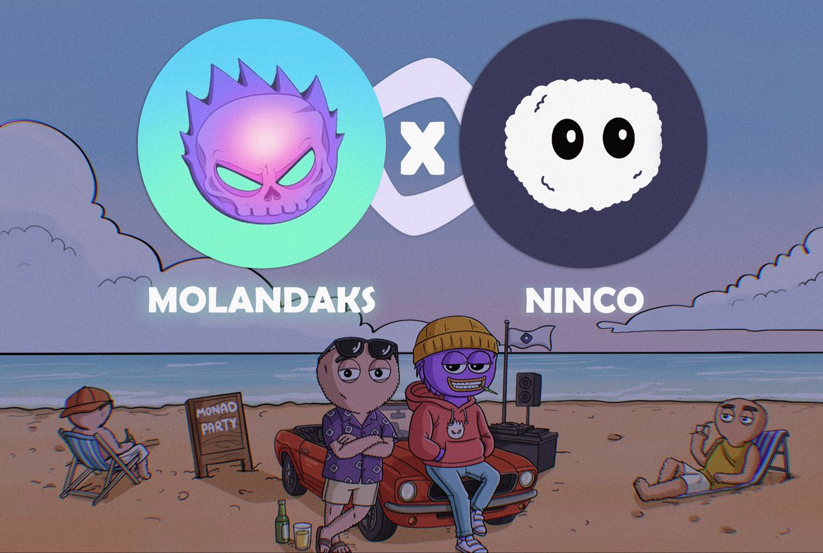 ninco_fi's tweet image. ✨ Ninco x Molandaks ✨

We’re happy to announce our collaboration with Molandaks!

🏆 As part of the collab, we’re giving away 5 GTD spots from each project!

✅ How to enter:

1️⃣ Follow @Ninco_fi &amp;amp; @Molandaks_xyz 
2️⃣ Like &amp;amp; RP this post
3️⃣ Tag 2 friends in the comments!