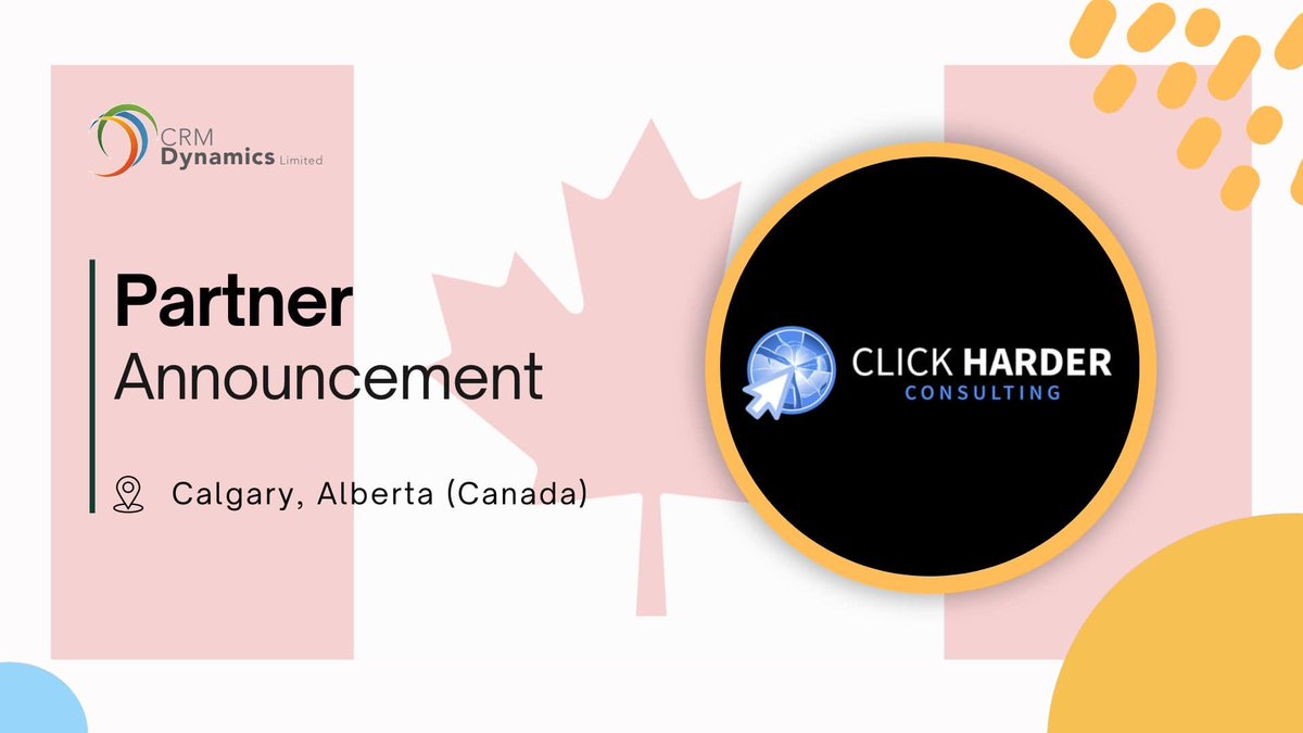 CRMDynamicsLtd's tweet image. Through our partnership, Clickharder will be able to offer #QuoteManager #CPQ integrated with #Dynamics365 to their client base - enabling faster #quoting cycles, reduced manual errors, and improved scalability ... 

Read Now &amp;gt;&amp;gt; okt.to/hqsZdR