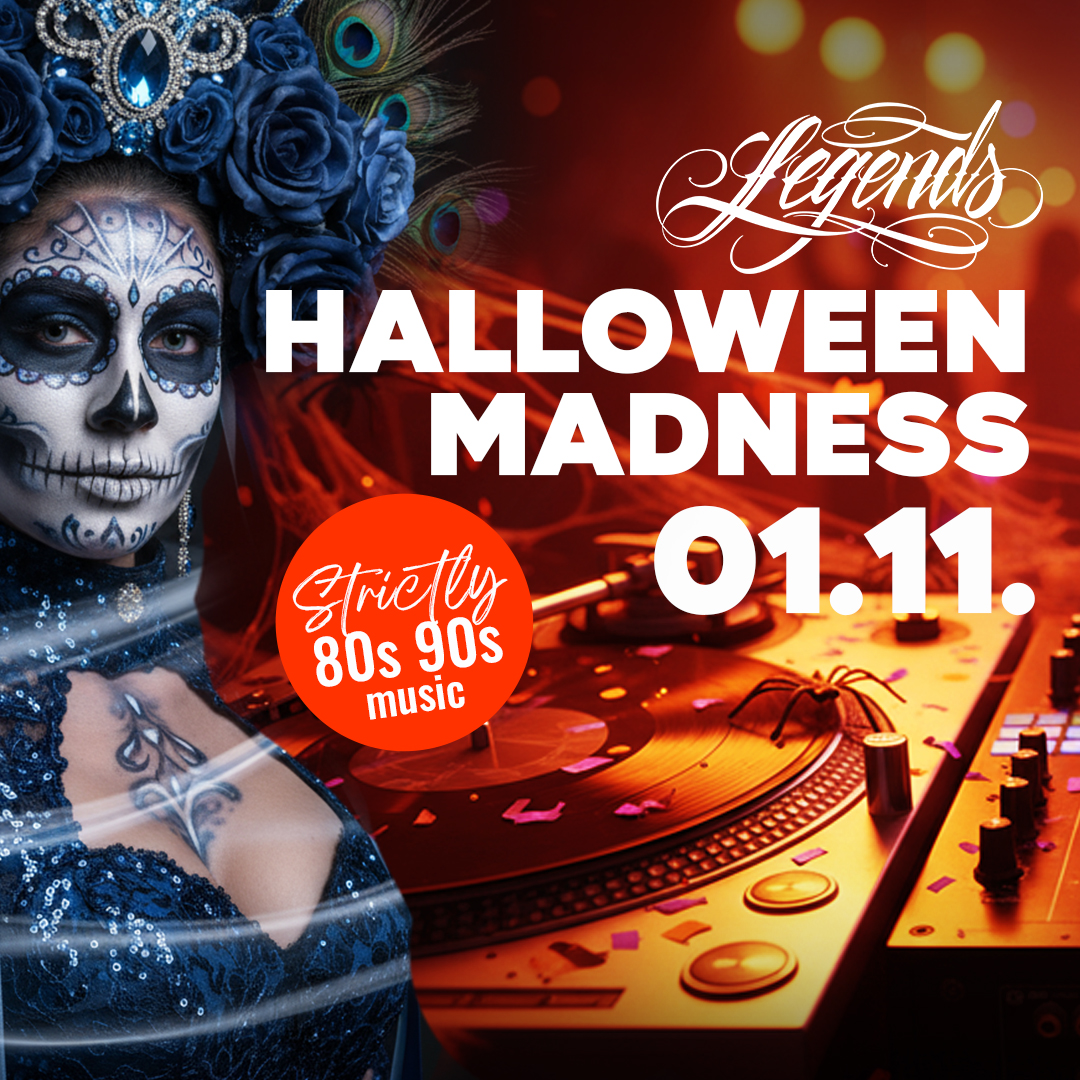 Nächste Woche ist Halloween und da dürft ihr die Halloween-Party im Legends Club nicht verpassen!🎃 

Hier Tickets sichern: bit.ly/48ERzEm