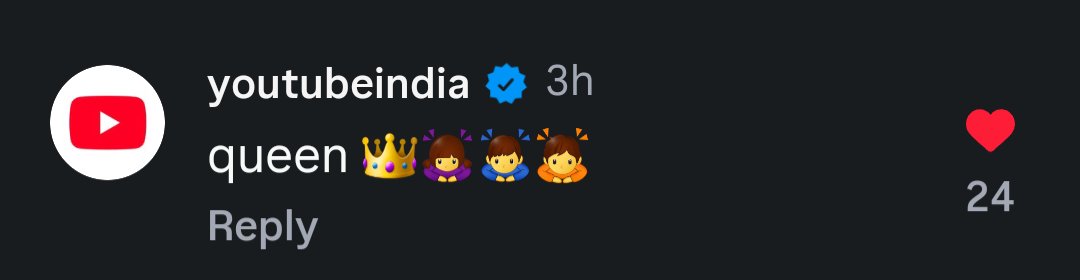 <a href="/YouTubeIndia/">YouTube India</a> commented on #shehnaazgill latest ig post ✨✨✨🤍🤍🤍 
#IkkKudiOn31Oct #IkkKudi