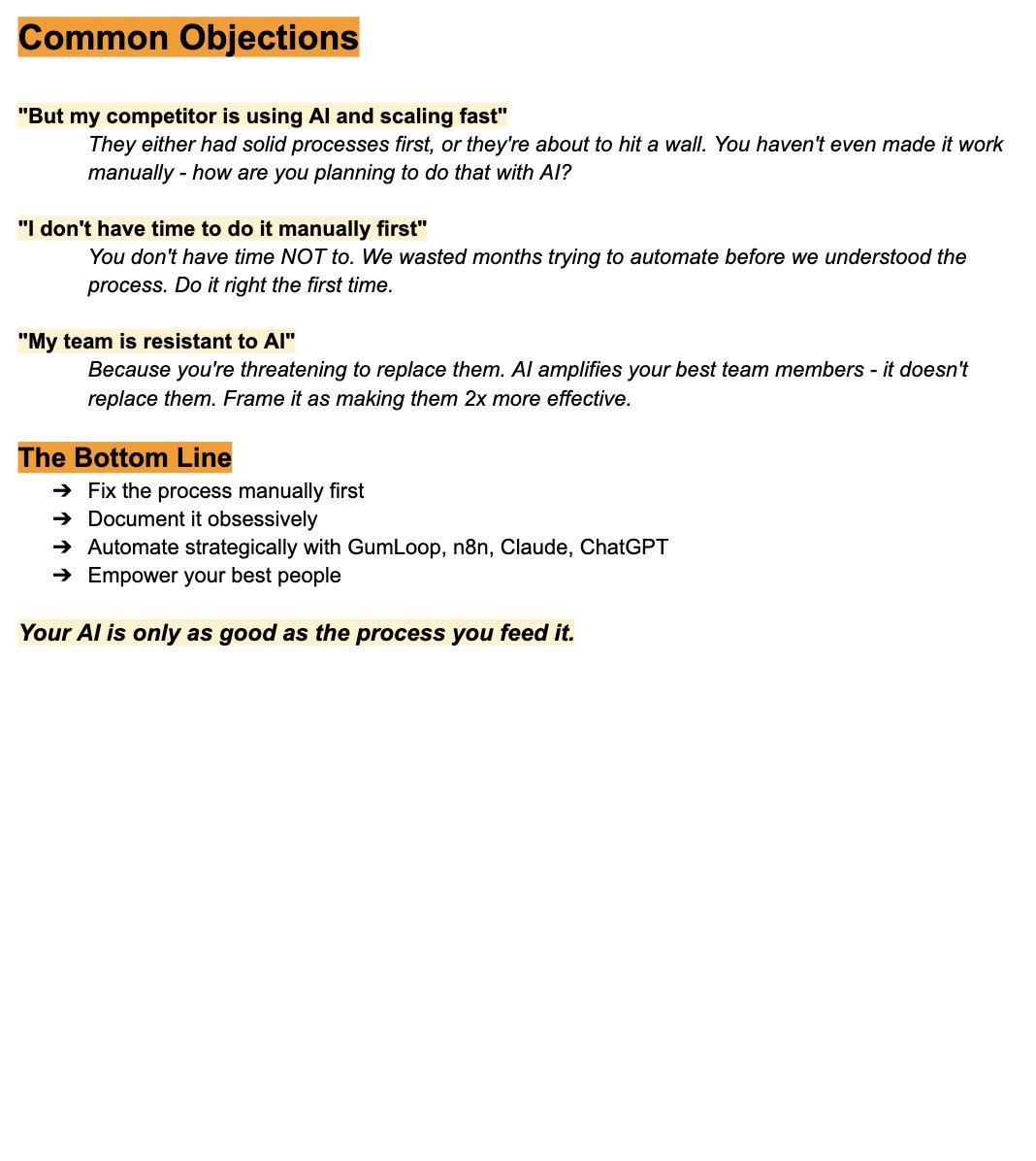 Fix your lazy AI systems that are bound to FAIL and cost you THOUSANDS before 2026. 

I’m revealing an absolute masterclass on the most common f*cking mistakes brands make in 2025 so bookmark this