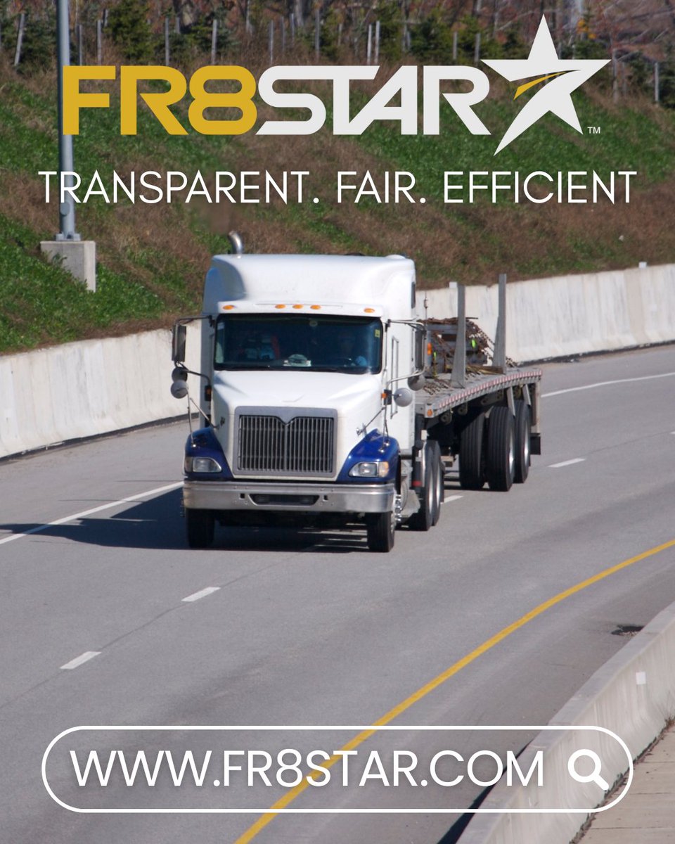 TheFR8Star's tweet image. Why Should I Ship With FR8Star? 🤔

⭐ All-Inclusive Estimates
⭐ Full Access to Carrier Network
⭐ Trailer Type Recommendations
⭐ Expert Support Across Shipping Journey

Request Your Quote HERE! 👇
🔗 ow.ly/xps450XfKBN

#HeavyHaul #HaulItHome #ResourceGuide #FR8Star