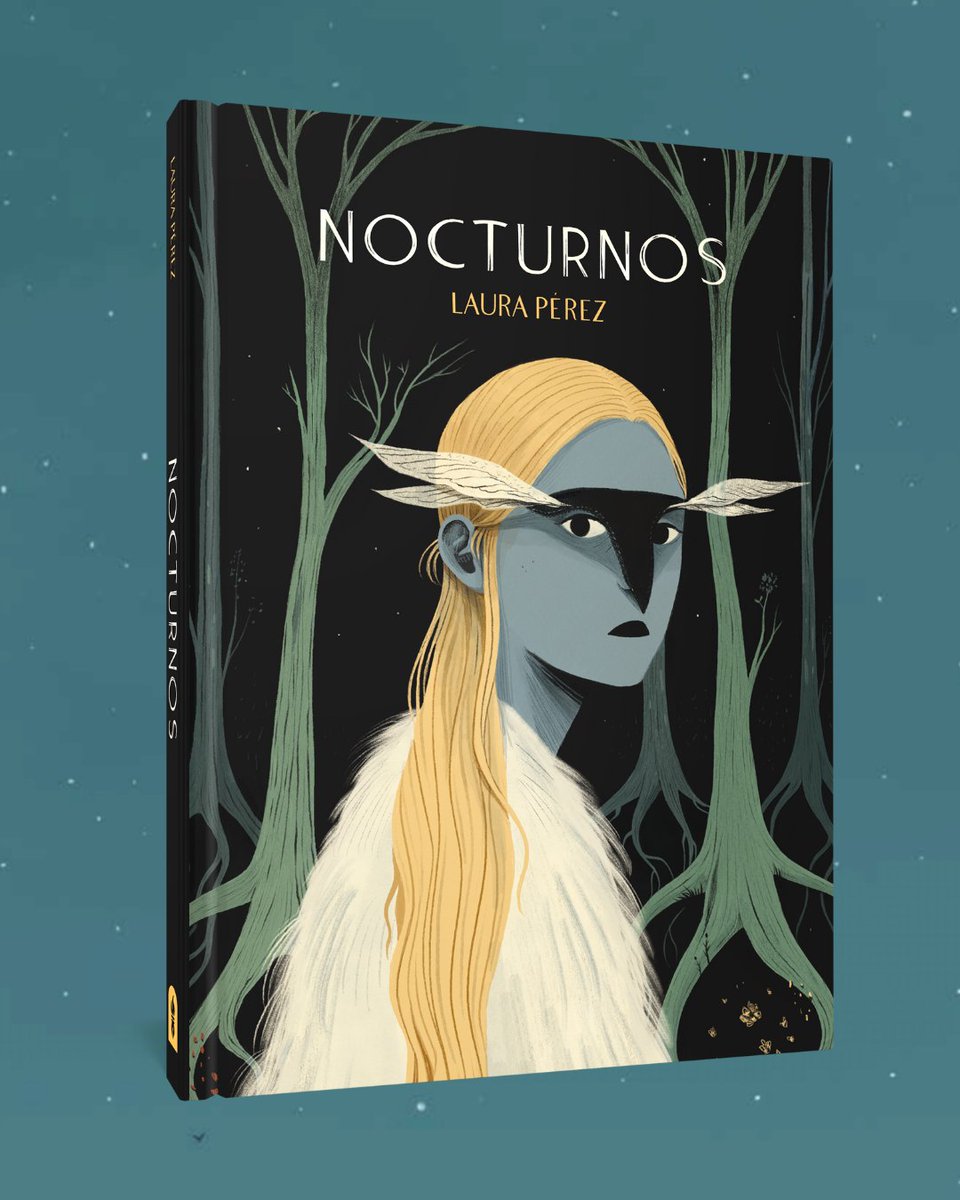 "Amid the wide swaths of color, Perez shows her knack for quickly capturing emotion in snapshot-like portraits of individual people." — <a href="/ALA_Booklist/">ALA_Booklist</a>

Nocturnos, a moody immersive tour through the ethereal world of nighttime by <a href="/lauraperezgr/">Laura Pérez</a>, is out now! ow.ly/rcwu50Xhh4a