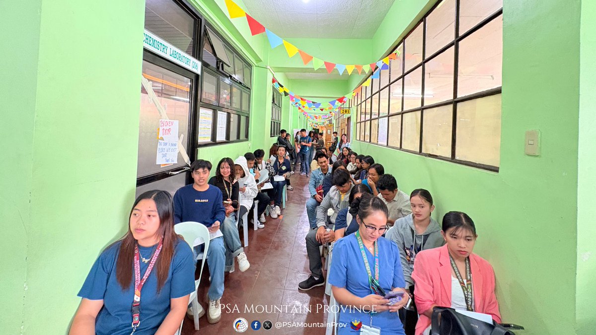 PSAMountainProv's tweet image. 𝐒𝐓𝐀𝐓𝐒𝐍𝐀𝐏𝐒 📷 | A glimpse of the energy and excitement from the first-ever Statistics Festival at Mountain Province State University, held earlier today!
(this is a developing story)
#StatisticsFestival #statisticsmonth2025 #NSMC2025