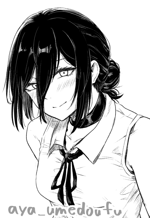 aya_umedoufu's tweet image. 諸事情により描いたレゼ氏です