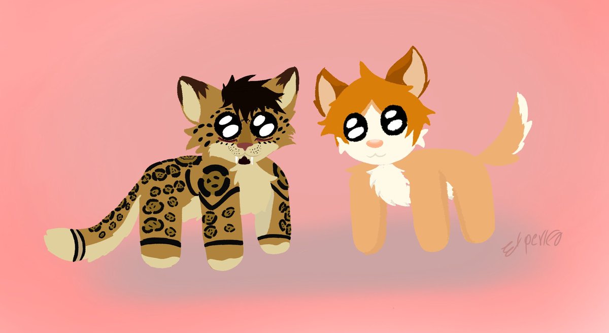 EPer1co's tweet image. Wenos días criaturitas del señor, un pequeño fanart para @Tayskald y @dimathly os espero les guste :D 
A empezar hacer chibis jsjsjsjs