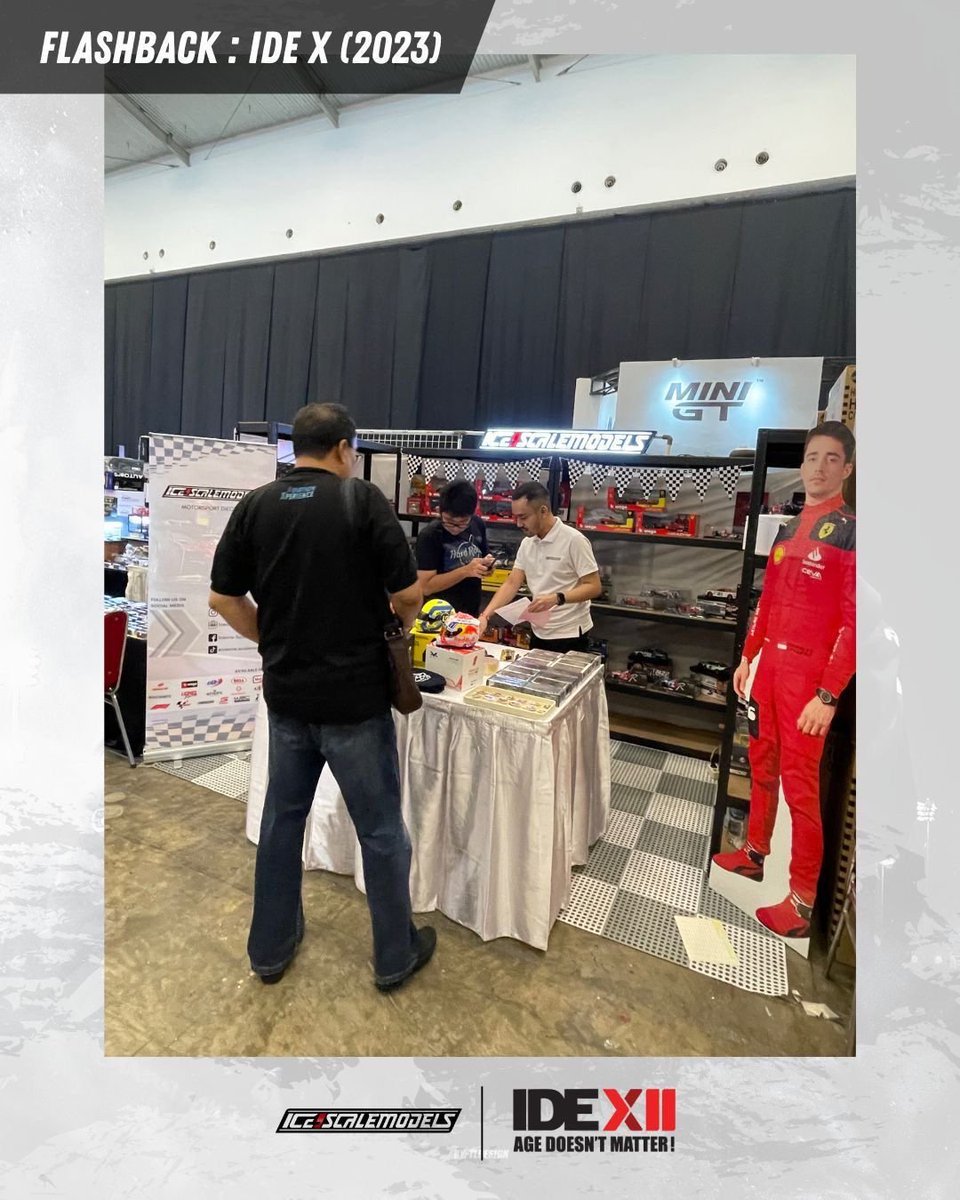 PANGGILAN BUAT FANS F1 DI JAKARTA DAN SEKITARNYA: WEEKEND INI FREE NGGAK? 🏎️🏁

Tanggal 25 &amp; 26 Oktober 2025, <a href="/iceone_diecasts/">🏎️💨💨 Iceone Scalemodels</a> bakalan hadir di pameran diecast terbesar se-Indonesia!

Kalian bisa jajan diecast mobil F1 dari berbagai merk, ukuran, bahkan ada Mini Helmet F1-nya