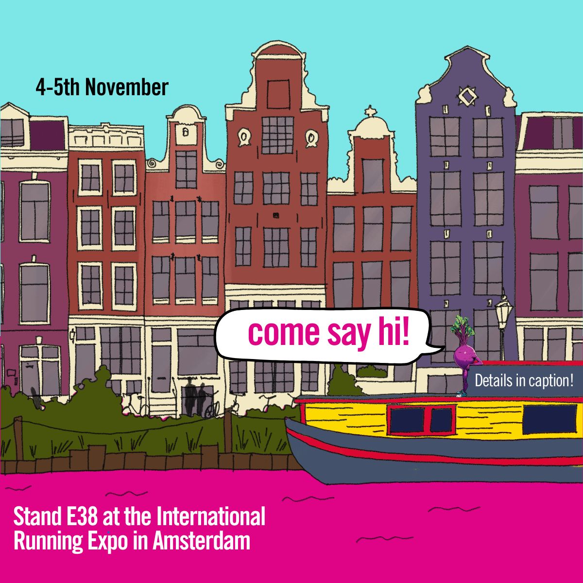 We will be exhibiting at the International Running Expo in Amsterdam, taking place on 4–5 November 2025 at RAI Amsterdam!

🕒 Opening Times:
📅 Tuesday, 4 November: 10:00 – 17:00
📅 Wednesday, 5 November: 10:00 – 16:00
📍 Visit us at Stand E38
 
This is a trade-only event,
