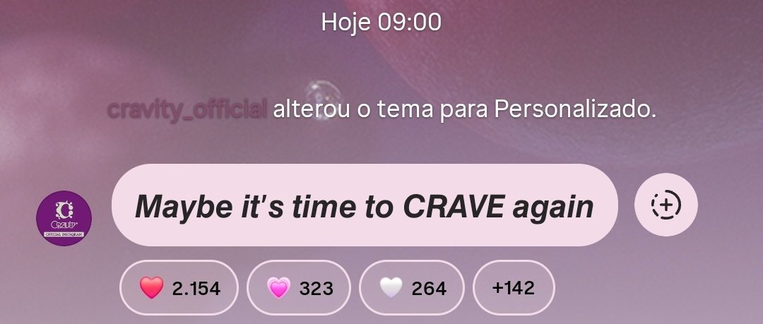 PortalCravity's tweet photo. [IG] 251024
Atualizações no canal de transmissão 

"Talvez seja hora de DESEJAR de novo"

#CRAVITY #크래비티
#DaretoCrave #SetNetG0?! #SETNETGO
@CRAVITY_twt @CRAVITYstarship https://t.co/cYCwUMecDY