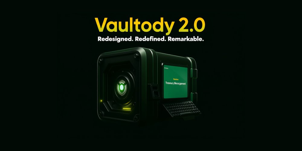 Vaultody 2.0 is coming - our new purpose-built solutions called Treasury Management, Direct Custody &amp; Wallet-as-a-Service to simplify operations and strengthen security. 
👉 Learn more here:  zurl.co/LCDiE 

#Vaultody #DigitalAssets #CryptoSecurity #EnterpriseCustody