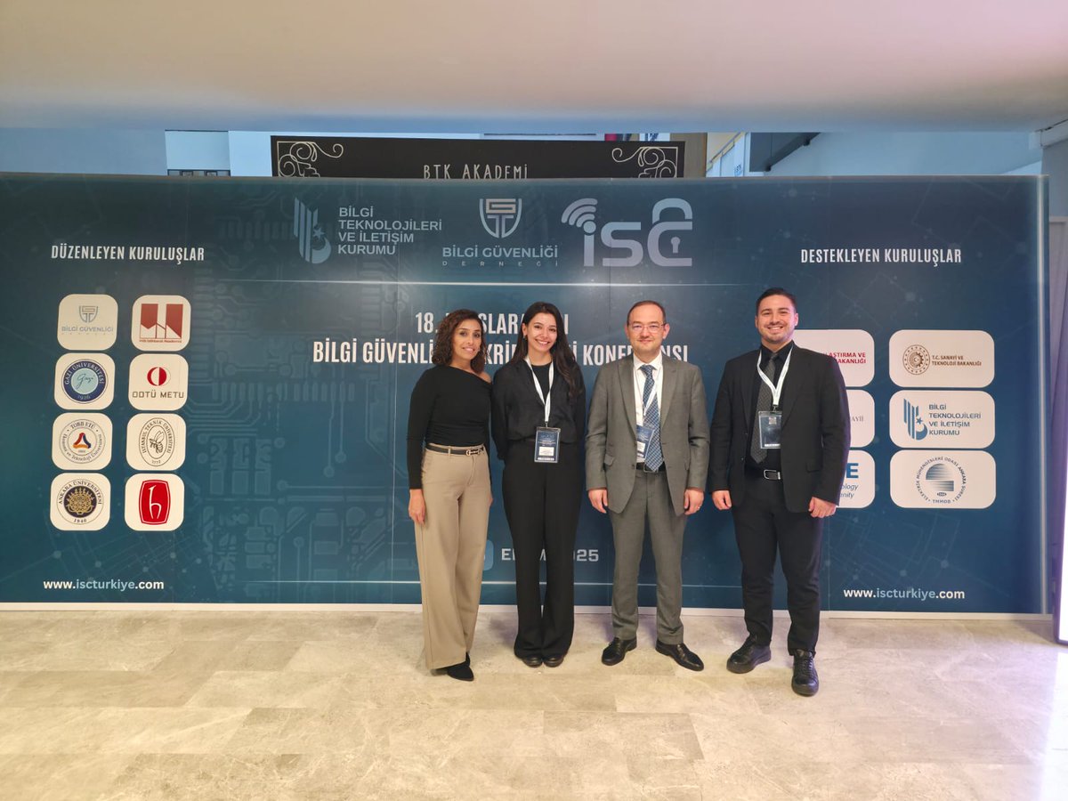 LabrisNetworks's tweet image. We would like to thank all participants who attended the panel chaired by our Co-Founder and Board Member Oğuz YILMAZ and visited our booth at ISC Turkey 2025.