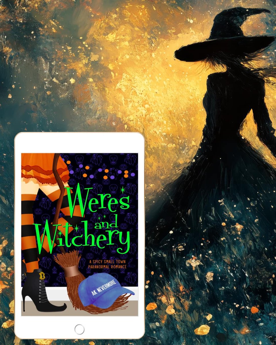 🦇📚 Magic happens and sparks fly when a sassy witch with curves for days crosses paths with an irresistible alpha shifter.
🎉 𝐏𝐑𝐄𝐎𝐑𝐃𝐄𝐑 🎉 Weres and Witchery by AK Nevermore
substack.com/@nnlightsbookh…
#pnr #spicypnr #nnlbh #paranormalromance #halloweenromance #preorder