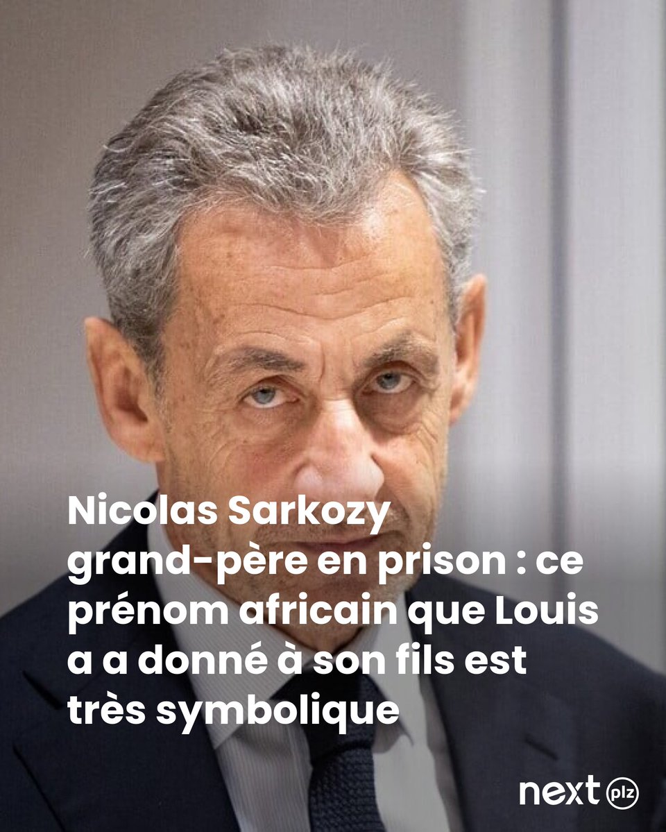 Un prénom plein de sens dans la famille Sarkozy 👶 👉 l.nextplz.fr/o0F