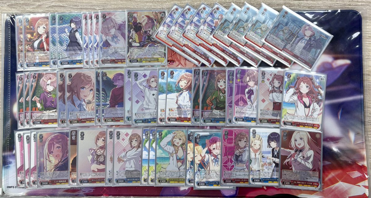 WS】学園アイドルマスター優勝デッキレシピ(Card Cellar紙牌屋