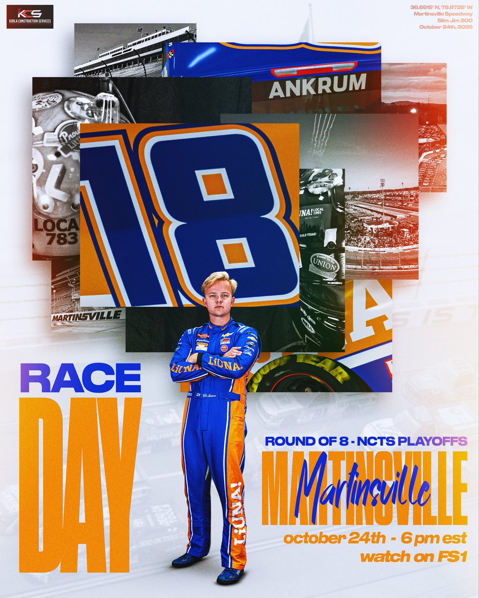 TylerAnkrum's tweet image. Chasing more than hotdogs today… time to get a CLOCK and a FINAL FOUR spot. 

Tune In: Practice &amp;amp; Qualifying at 2:05 PM EST followed by Green Flag at 6:00 PM EST on @FS1 .