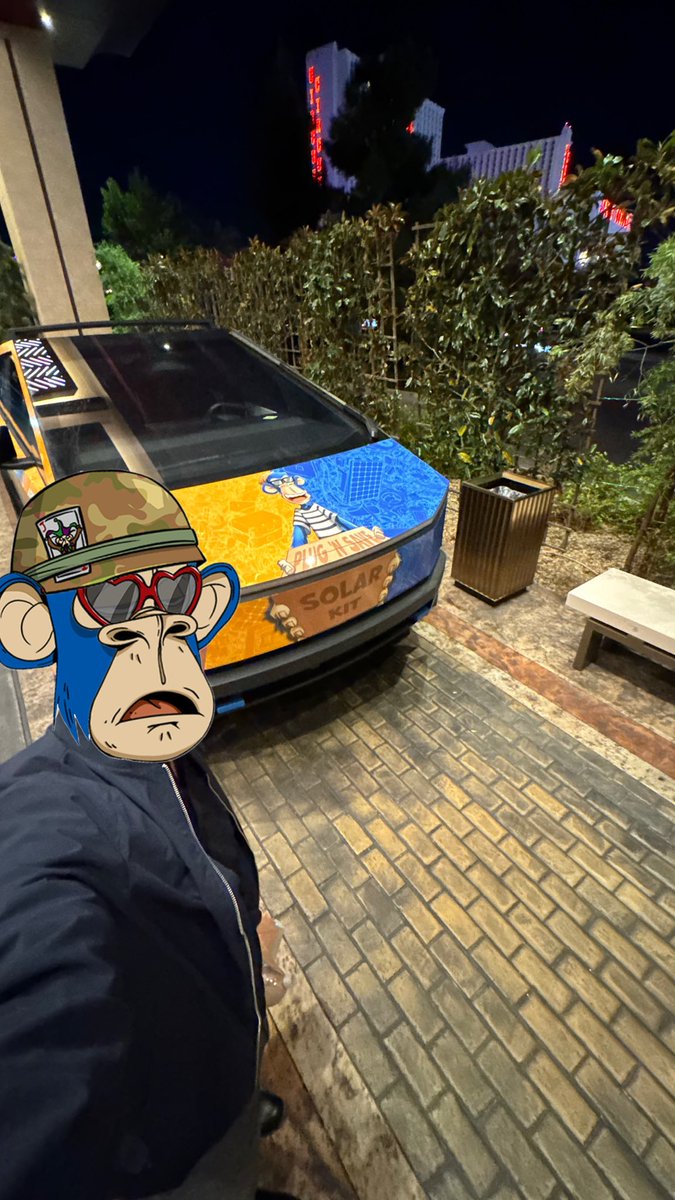 Checking in with <a href="/nftgerry/">Gerry🍌</a>’s Ape Solar. 🫡💙
