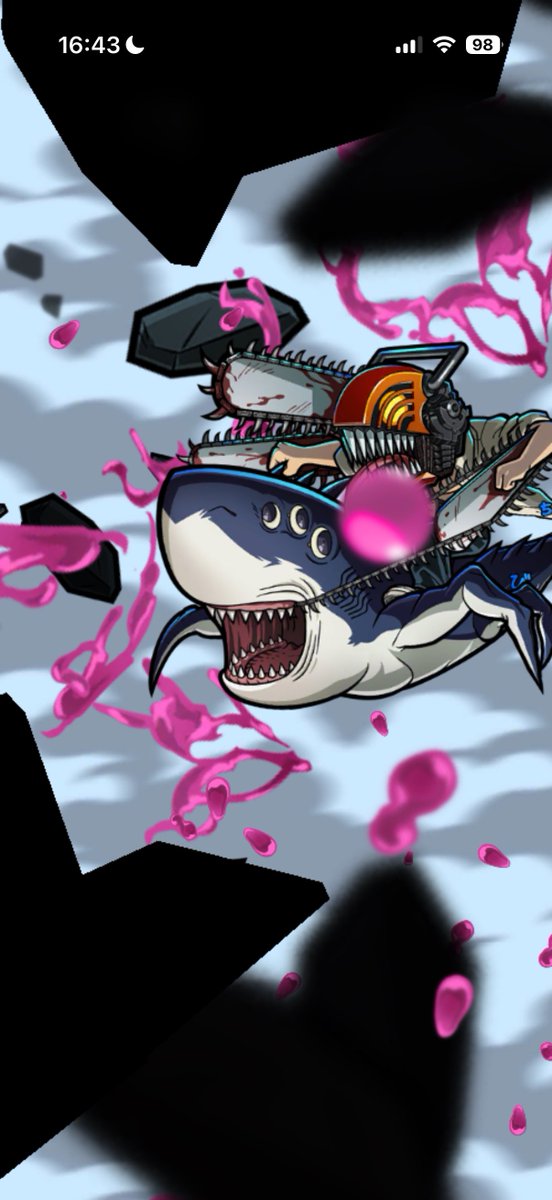 40連で デンジ&レゼ 当たったー！ 偏りまくって60連でアキが完凸した