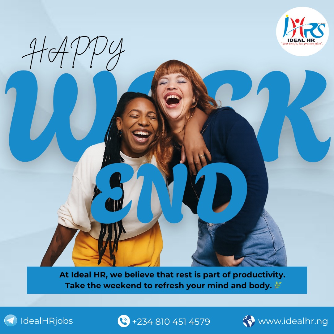 hr_ideal's tweet image. The weekend is calling… and balance is the answer! ☀ Enjoy yourself — you’ve earned it.
.
.
.
..
.
.
#WorkSmartLiveWell #IdealHR #goodvibes #relaxing.