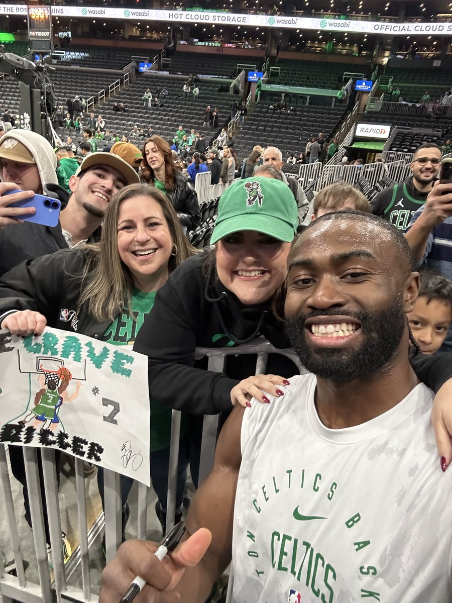 Stephanie (@smars319) on Twitter photo One of the coolest things about celebrating <a href="/FCHWPO/">Jaylen Brown</a>’s birthday today is scrolling through my friend’s IG stories and seeing just how many of us have photos with him through the years. The love is real!! JB does so much for Celtics Nation and the community and it’s great seeing One of the coolest things about celebrating <a href="/FCHWPO/">Jaylen Brown</a>’s birthday today is scrolling through my friend’s IG stories and seeing just how many of us have photos with him through the years. The love is real!! JB does so much for Celtics Nation and the community and it’s great seeing
