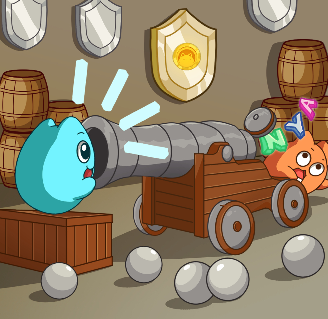 NyaOnEarth's tweet image. Loading the cannon! 💥