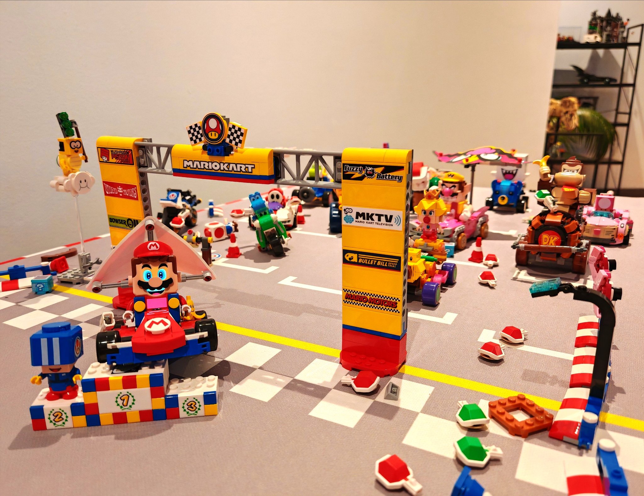 LEGO Xmas Showroom - Mario Kart | Nintenderos