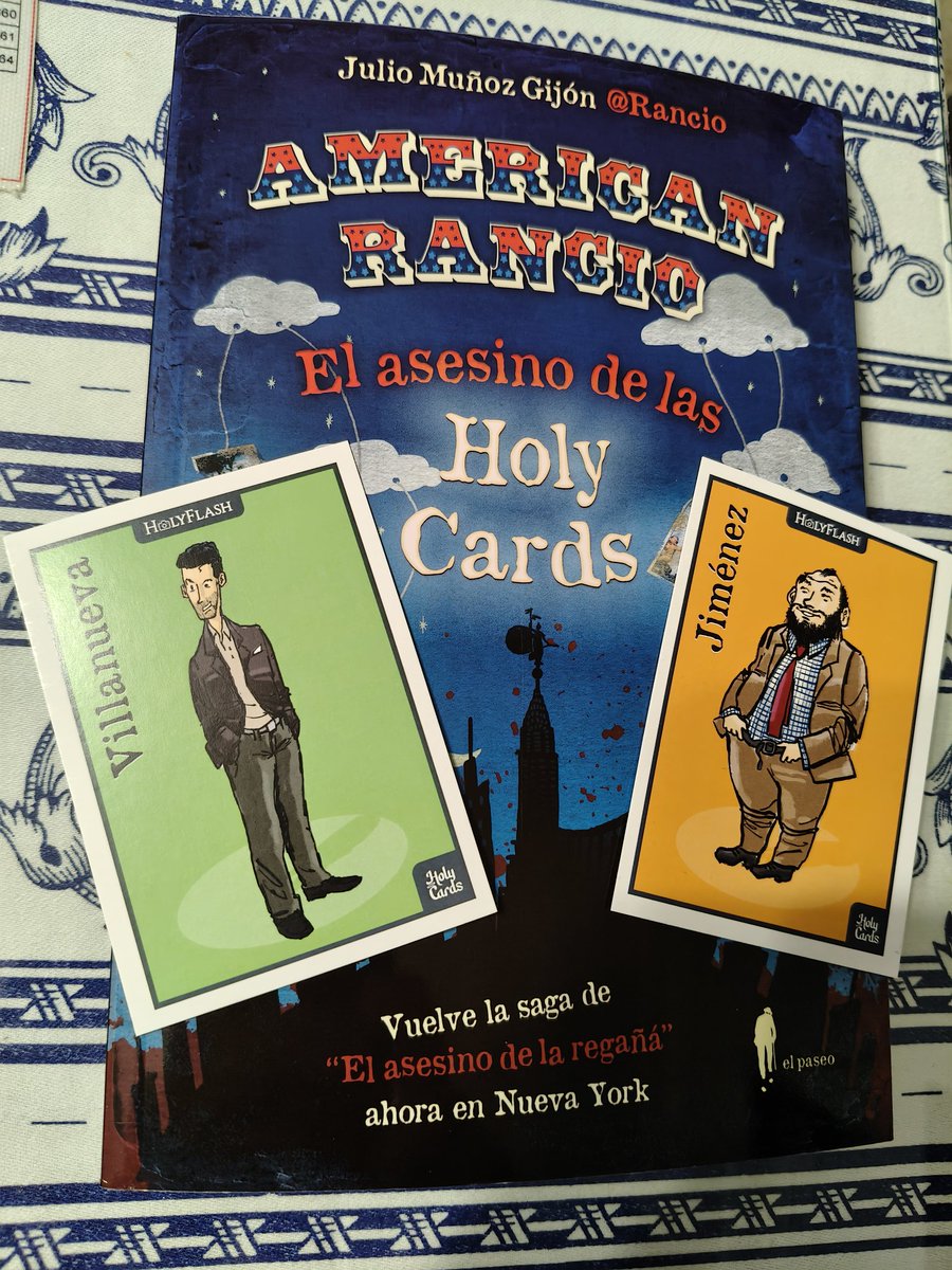 Lo que no sería capaz de resolver ni Jessica Fletcher, lo harán Jiménez y Villanueva.
Preparado para una nueva #RancioNovela.
<a href="/rancio/">Rancio</a> <a href="/paseoeditorial/">El Paseo Editorial</a> <a href="/HolyCards_/">HolyCards</a>