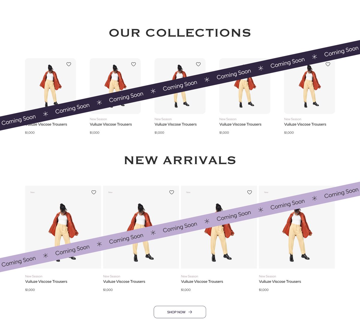 Tare_hq's tweet image. Work In Progress : E - Commerce Website ✨

#design #working