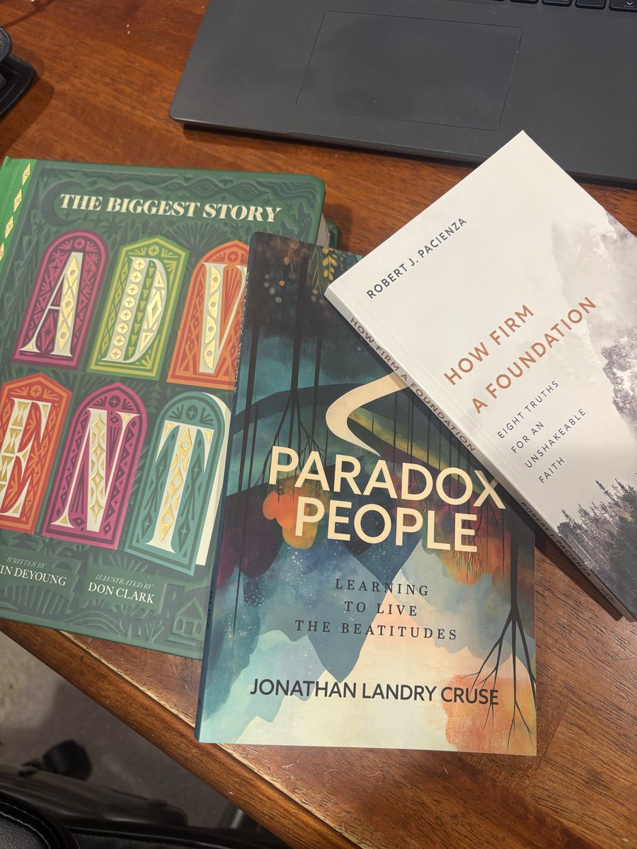 Thankful for the gift of these new books by <a href="/RevKevDeYoung/">Kevin DeYoung</a> , <a href="/jonathanlcruse/">Jonathan Landry Cruse</a>, &amp; <a href="/RobPacienza/">Rob Pacienza</a> 

<a href="/crossway/">Crossway</a> <a href="/prpbooks/">P&R Publishing</a> <a href="/Christian_Focus/">Christian Focus</a> 

Christian Focus Publications