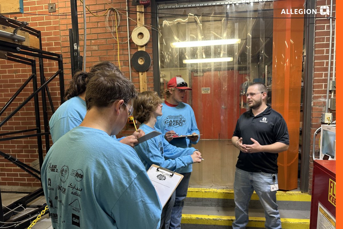 All hands on the line! Earlier this week, two high schools visited our LCN facility in Princeton, Illinois, for another #MFGDay25 event, rotating between an assembly simulation and a tour of our facility.

<a href="/ShopFloorNAM/">The NAM</a> #CreatorsWanted