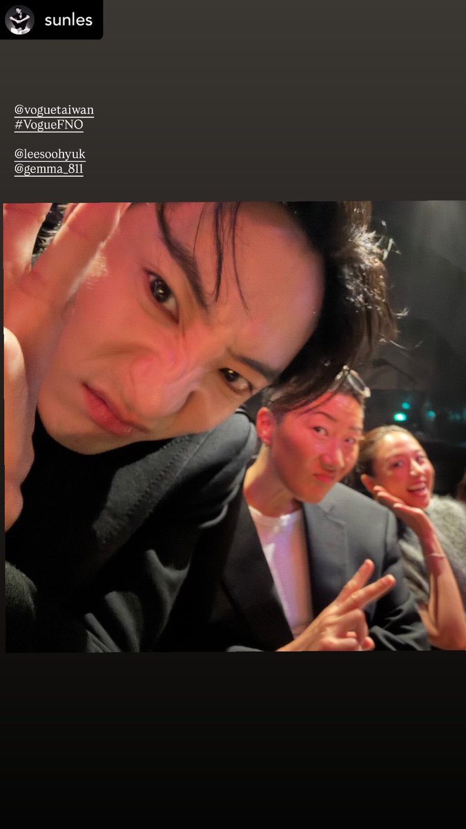 lxxhxxxsxx's tweet photo. Instagramより(cr.動画内)
#TAIPEIFASHIONWEEK #이수혁 #イスヒョク #イ・スヒョク #leesoohyuk #李洙赫 #로찢남 @LXXSXXHKKK https://t.co/gKU2LWGxgD