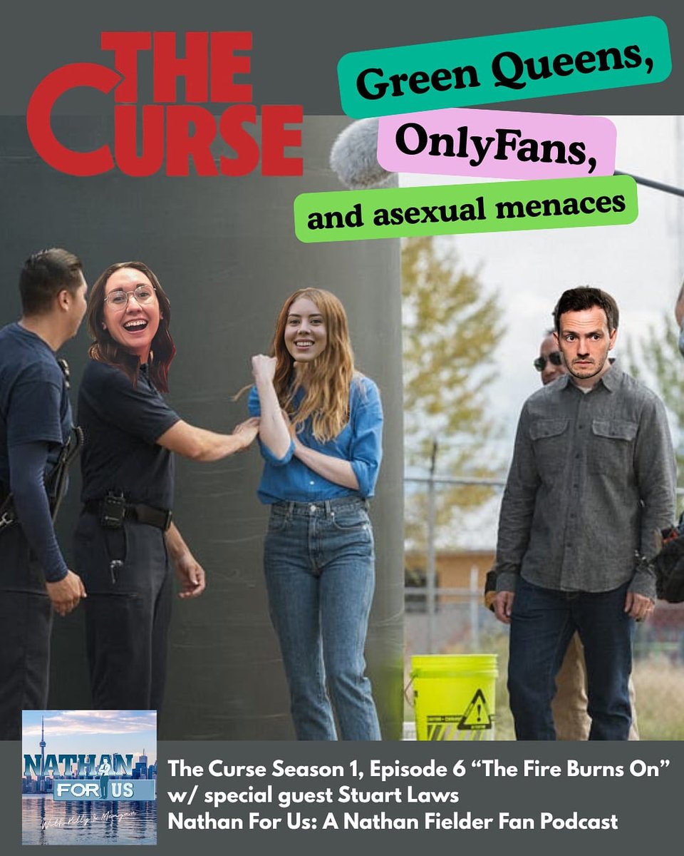 nathanforuspod's tweet photo. Our friend &amp; actual comedian/one time Christmas market wolf host Stuart Laws joins the pod to chat human centipedes AND caterpillars, turning down one-somes, &amp; the fact that young people can get shingles. We also talk about The Curse, Season 1 Episode 6.

https://t.co/k5d88qNqNH https://t.co/QrP7wzAuXm