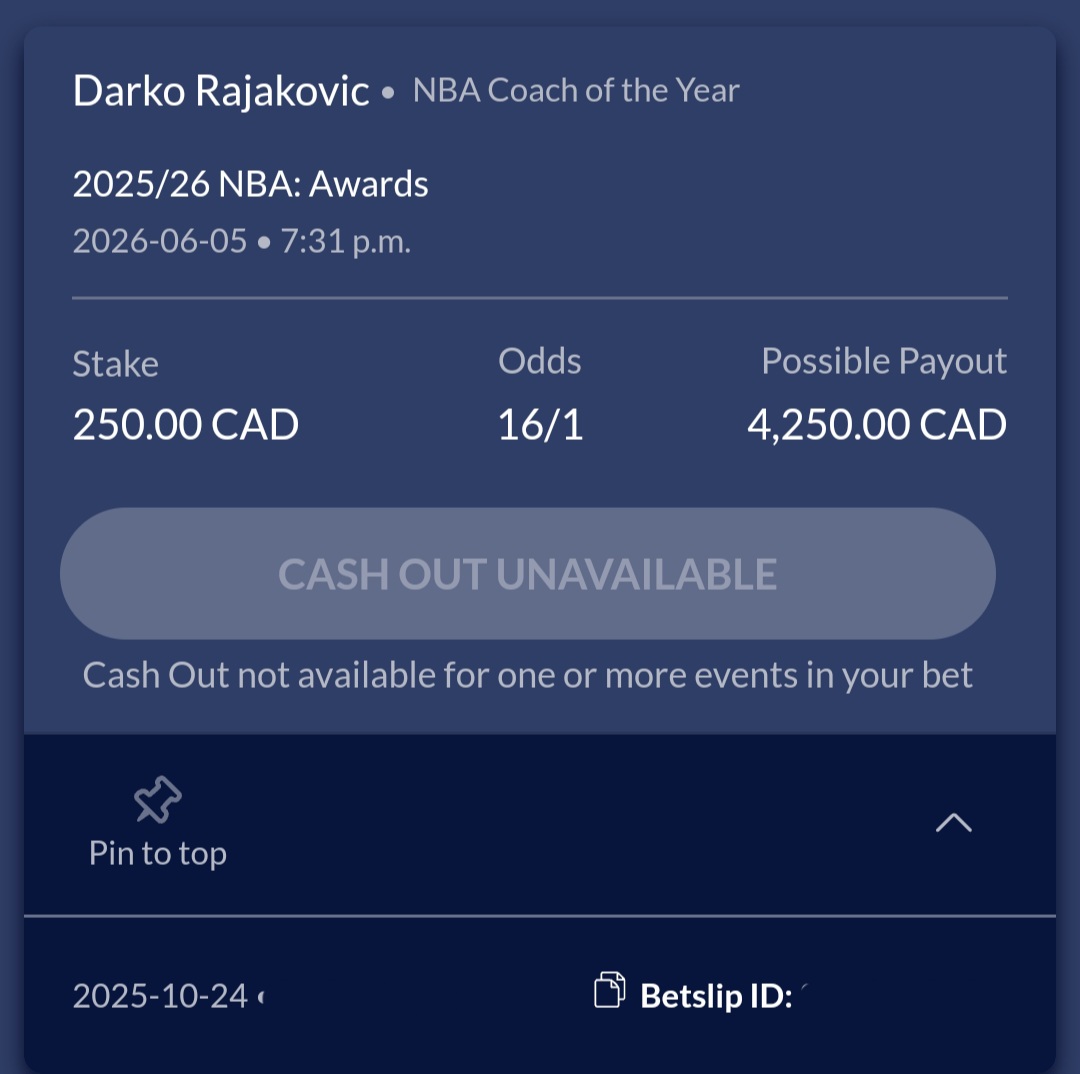 Uncut Gambit Gems (@uncutgambitgems) on Twitter photo For NBA coach of the year, Darko Rajakovic (+1600) enters his third season with the Toronto Raptors after finishing 25-57 and 30-52 over those previous two with plenty of optimism to be found. Despite their record, most of their key players missed 20+ games last season while For NBA coach of the year, Darko Rajakovic (+1600) enters his third season with the Toronto Raptors after finishing 25-57 and 30-52 over those previous two with plenty of optimism to be found. Despite their record, most of their key players missed 20+ games last season while