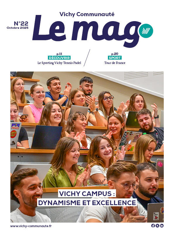 📭 Votre Mag #22 arrive dans votre boîte aux lettres dès cette semaine, avec un dossier spécial sur Vichy Campus. En attendant, vous pouvez dès à présent consulter la version numérique en ligne :  cutt.ly/1r4zmgbr 

Bonne lecture ! 🤗