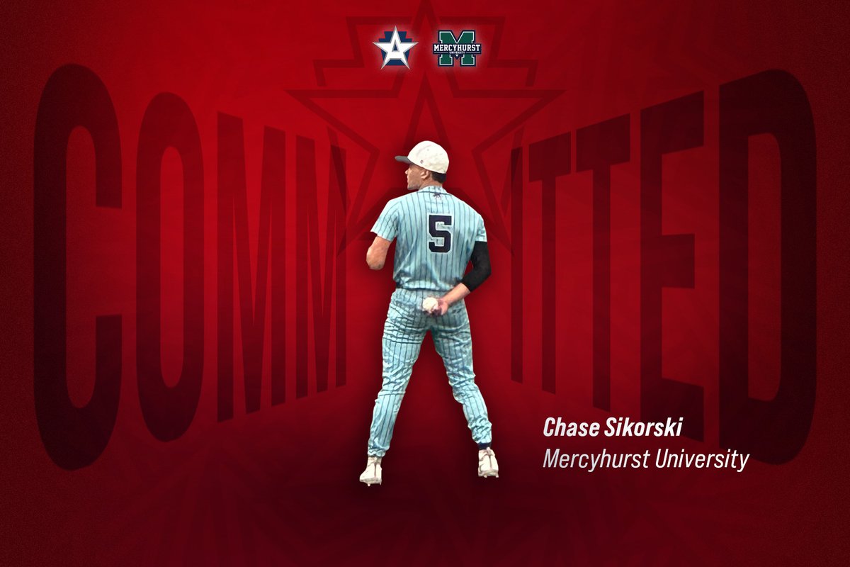 Another All American arm is Erie-bound.
RHP <a href="/sikorski_chase/">Chase Sikorski</a> is headed to The Hurst, joining teammates Matthew O’Neil and Ian Kovalcik at <a href="/HurstBaseball/">Mercyhurst Baseball</a>.

#AllAmericanBaseball #Recruiting #Lakeshow #CollegeBaseball #ClassOf2026