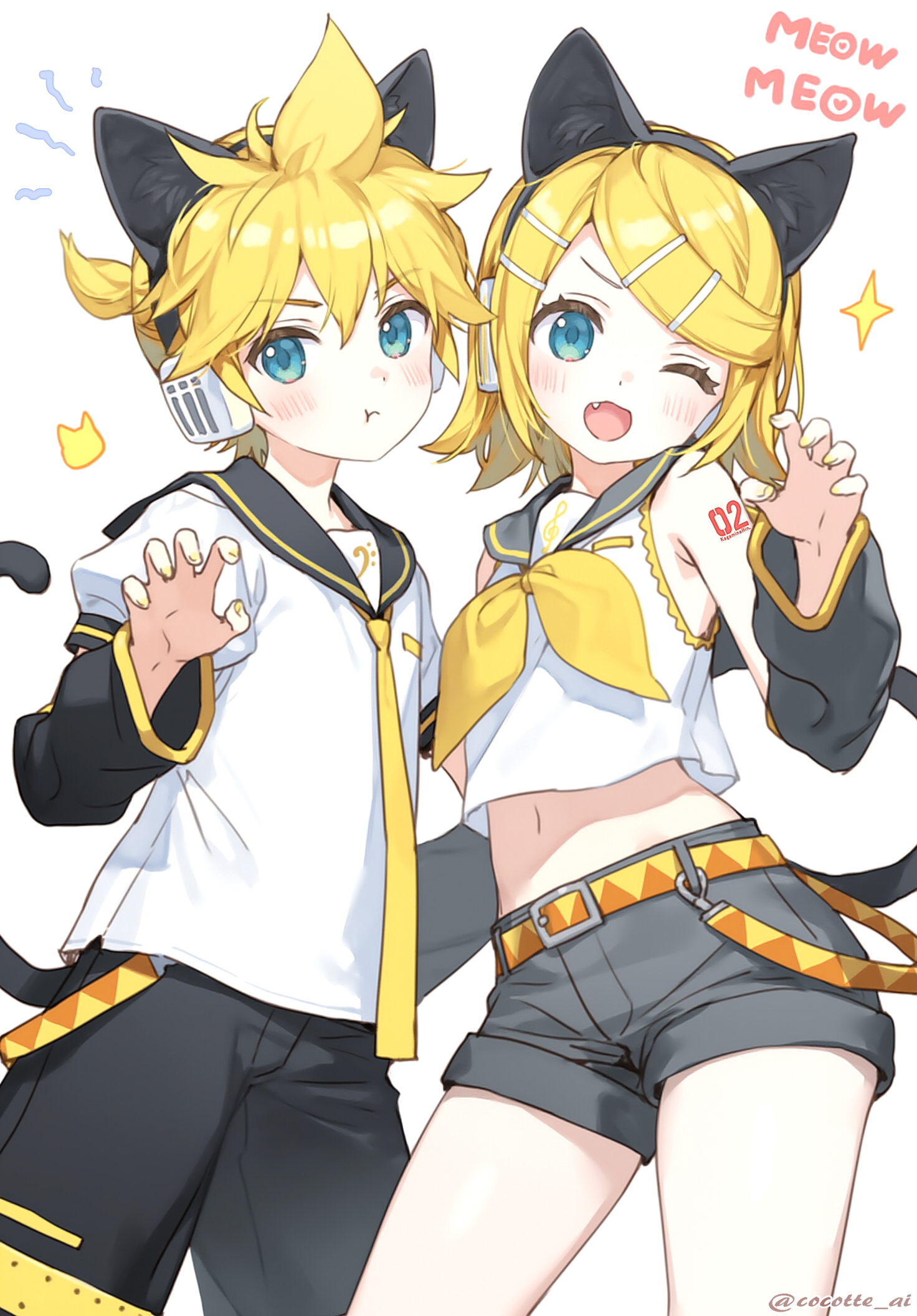 鏡音リンまとめ　1 First Note Rin&Len remix / blues [鏡音リン・レン 15th Anniversary