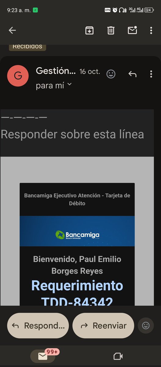SoypaulB's tweet photo. @SudebanInforma el 9/10/2025 hice un pago en @mercadosluzca de Chacao con mi TDD, la transacción se duplicó el cual no se hizo el reverso en las 48 horas que me dijo @bancamiga. Hice el reclamo por las vías indicadas por la institución y hasta la fecha no me han hecho el reverso. https://t.co/GsdA9P6gjB