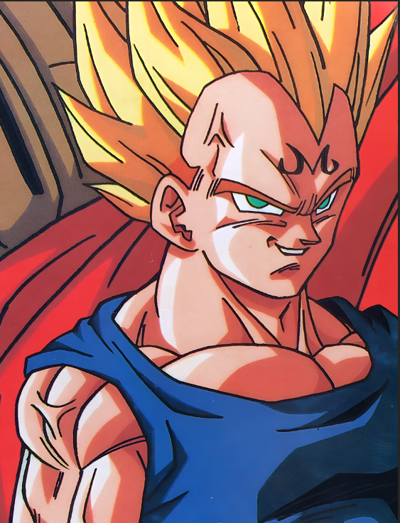 MajinJ8C's tweet photo. Poster restauré à partir du calendrier illustré par Yamamuro en 1995 https://t.co/VVtzSVZ8Ho