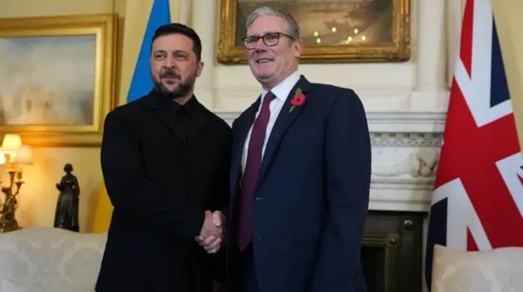 At 10 Downing Street, Keir Starmer holds talks with Volodymyr Zelenskyy – “I’m deeply saddened by the awful situation your country is in” said the President of Ukraine